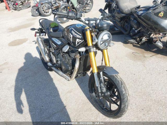  Salvage Triumph Motorcycle Speed