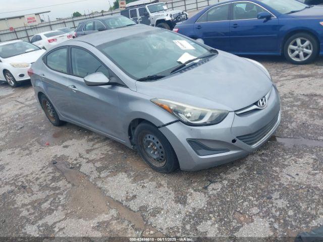  Salvage Hyundai ELANTRA