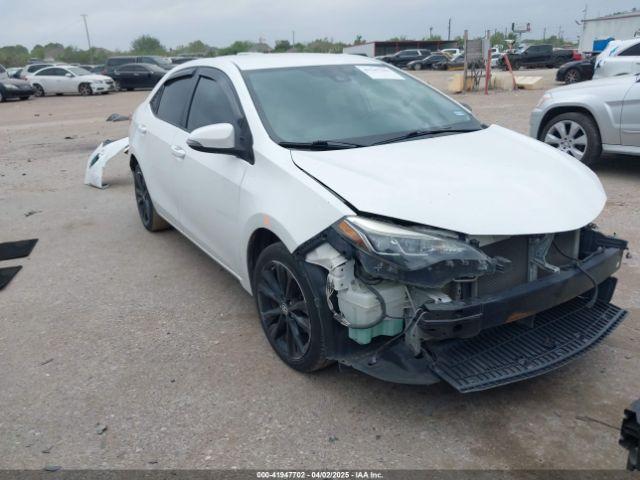  Salvage Toyota Corolla