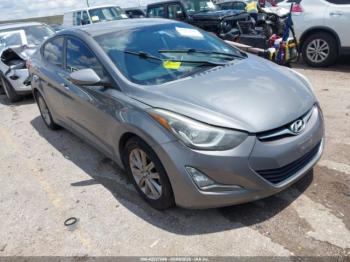  Salvage Hyundai ELANTRA