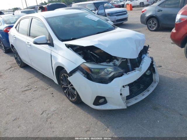  Salvage Toyota Corolla