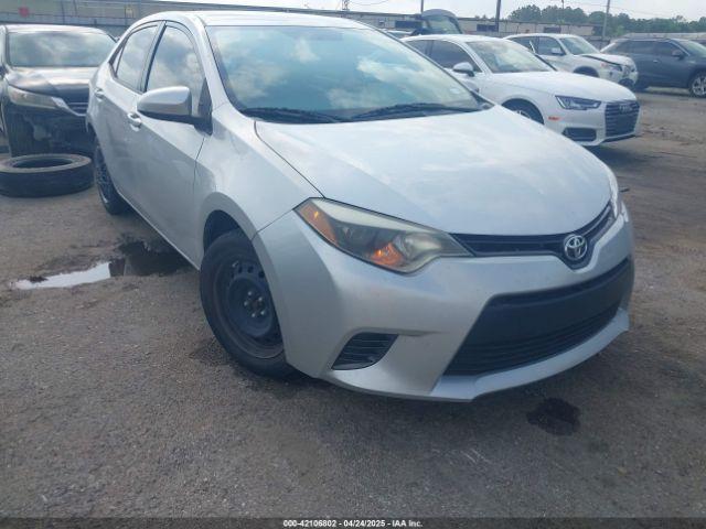  Salvage Toyota Corolla