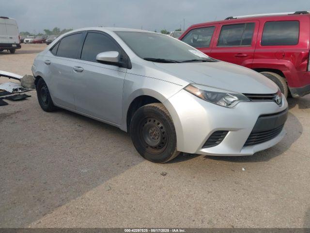  Salvage Toyota Corolla