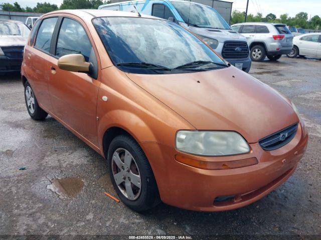  Salvage Chevrolet Aveo 5