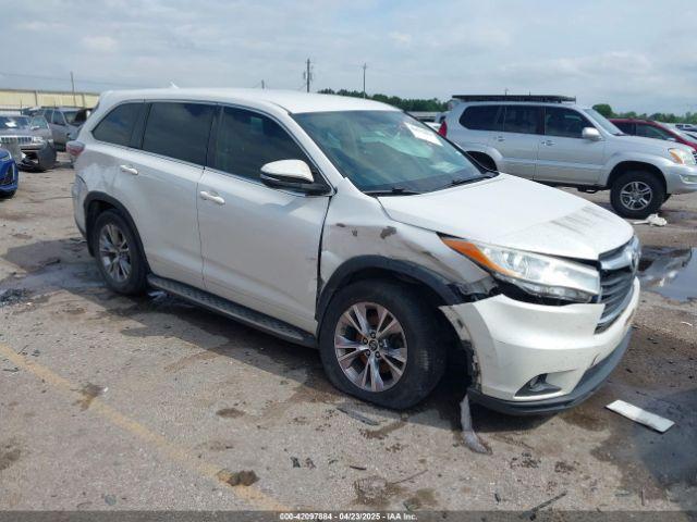  Salvage Toyota Highlander