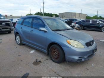  Salvage Toyota Matrix