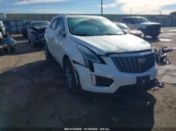 Salvage Cadillac XT5