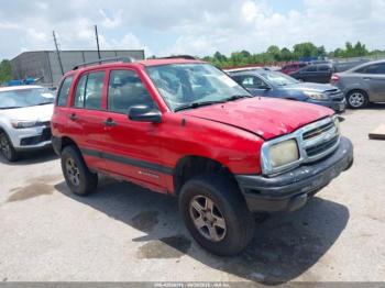  Salvage Chevrolet Tracker