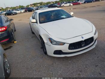  Salvage Maserati Ghibli