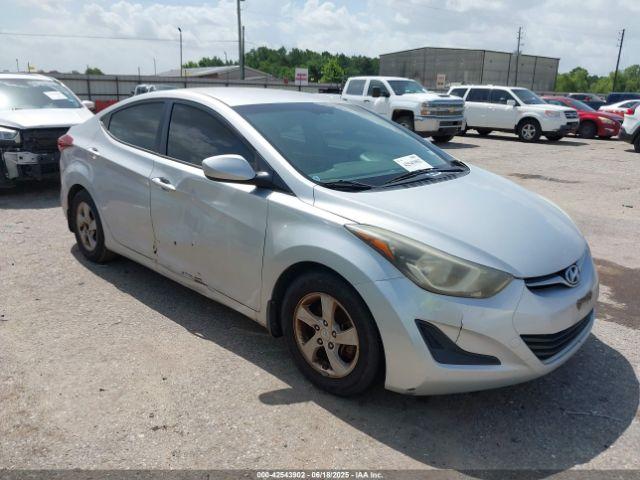  Salvage Hyundai ELANTRA