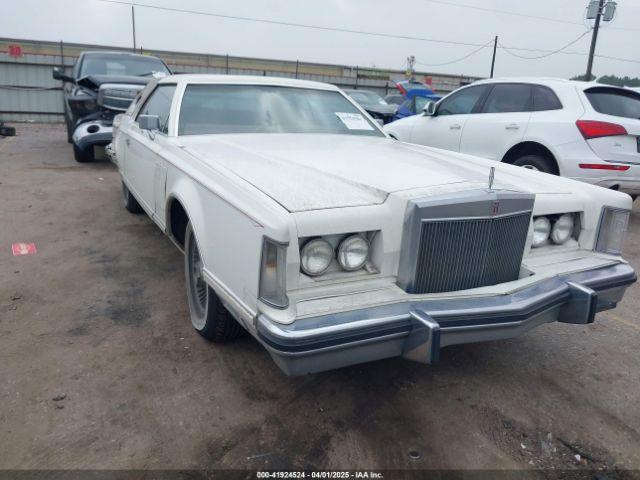  Salvage Lincoln Continental