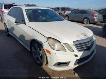  Salvage Mercedes-Benz E-Class