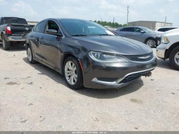  Salvage Chrysler 200