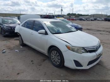  Salvage Toyota Camry