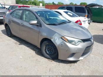  Salvage Toyota Corolla