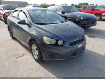  Salvage Chevrolet Sonic