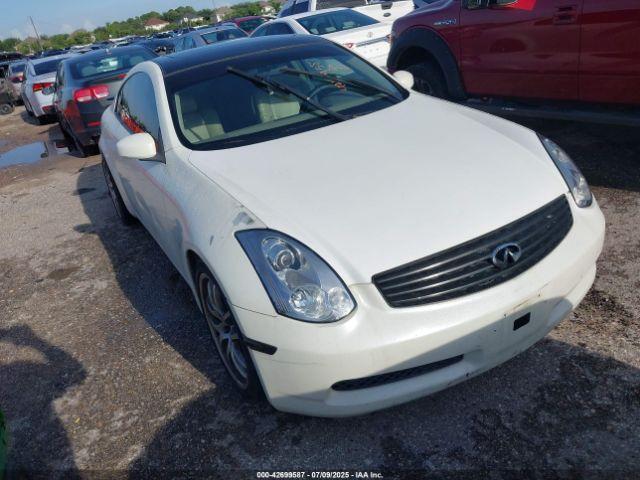  Salvage INFINITI G35
