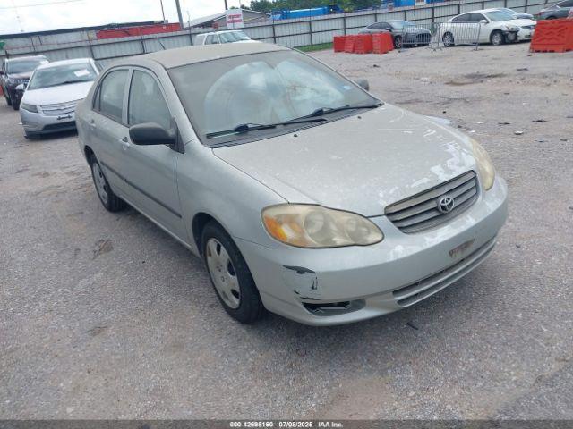  Salvage Toyota Corolla