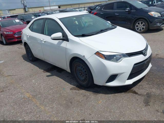  Salvage Toyota Corolla