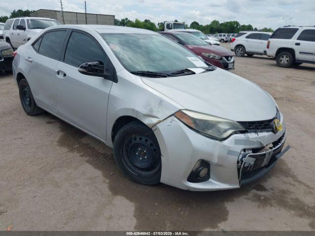  Salvage Toyota Corolla