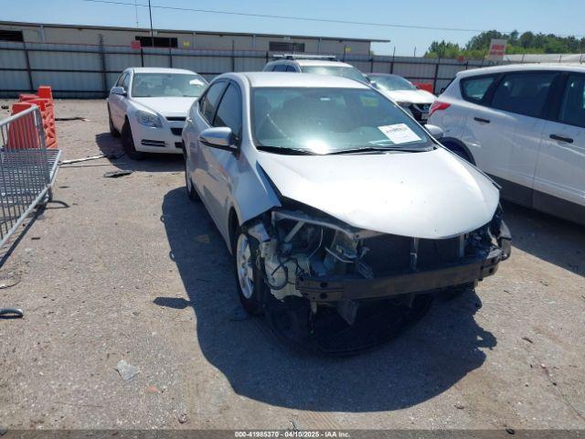  Salvage Toyota Corolla