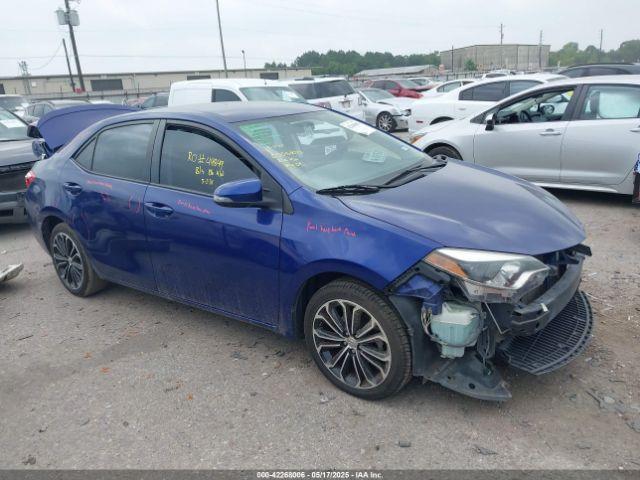  Salvage Toyota Corolla