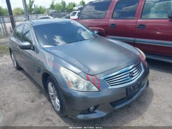  Salvage INFINITI G37x