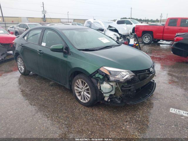  Salvage Toyota Corolla