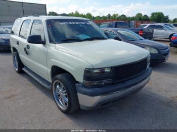  Salvage Chevrolet Tahoe