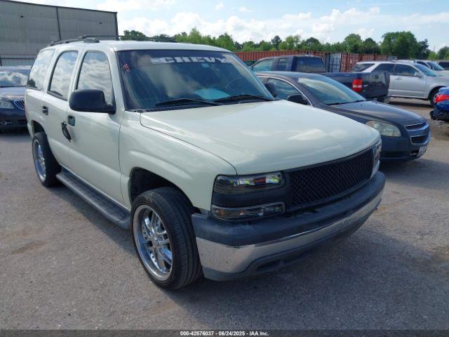  Salvage Chevrolet Tahoe