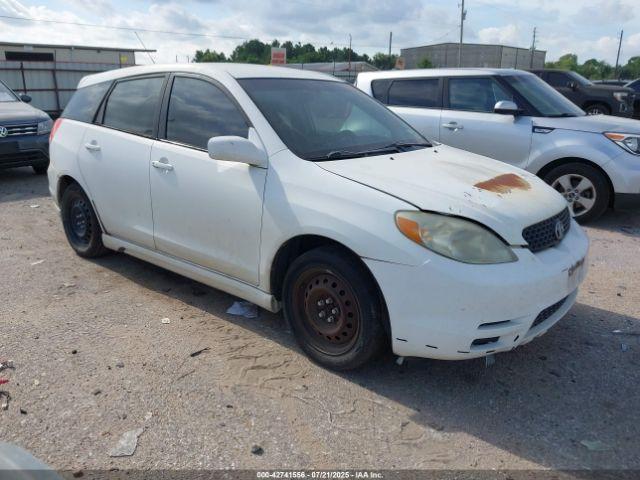  Salvage Toyota Matrix