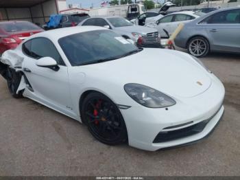  Salvage Porsche 718 Cayman