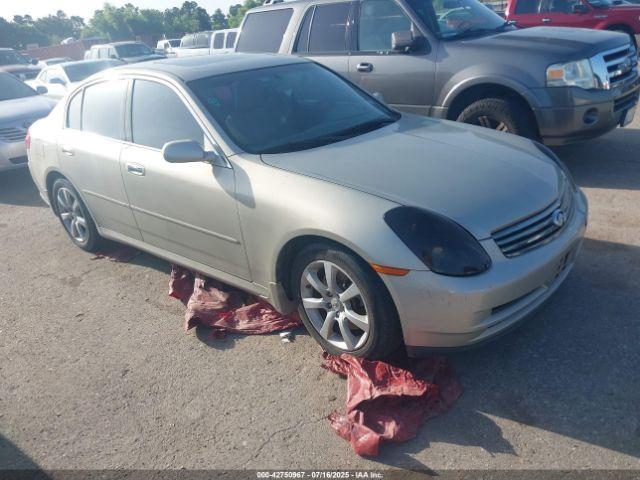  Salvage INFINITI G35