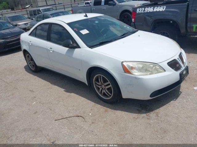  Salvage Pontiac G6