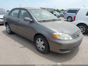 Salvage Toyota Corolla