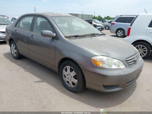  Salvage Toyota Corolla