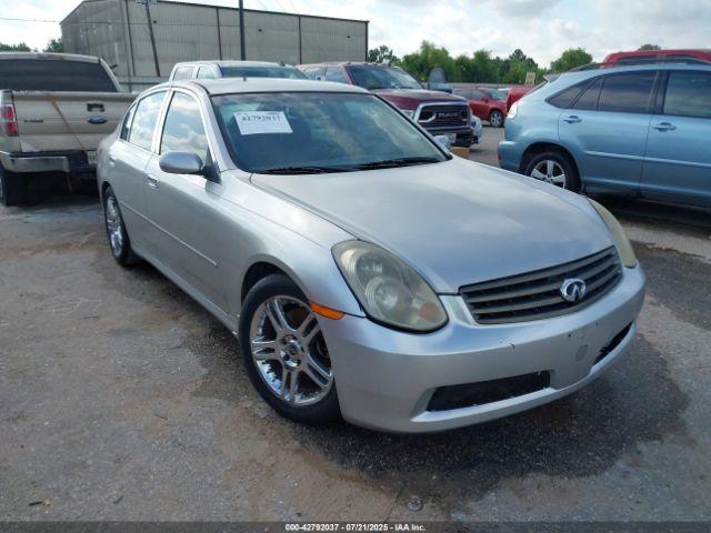  Salvage INFINITI G35