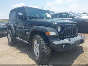  Salvage Jeep Wrangler