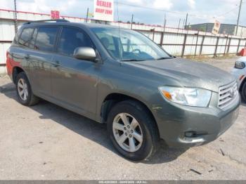  Salvage Toyota Highlander