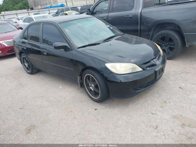  Salvage Honda Civic