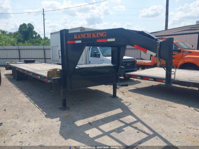  Salvage Ameritrail Inc. Gooseneck Trailer
