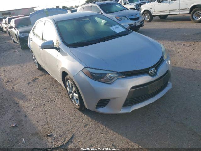  Salvage Toyota Corolla