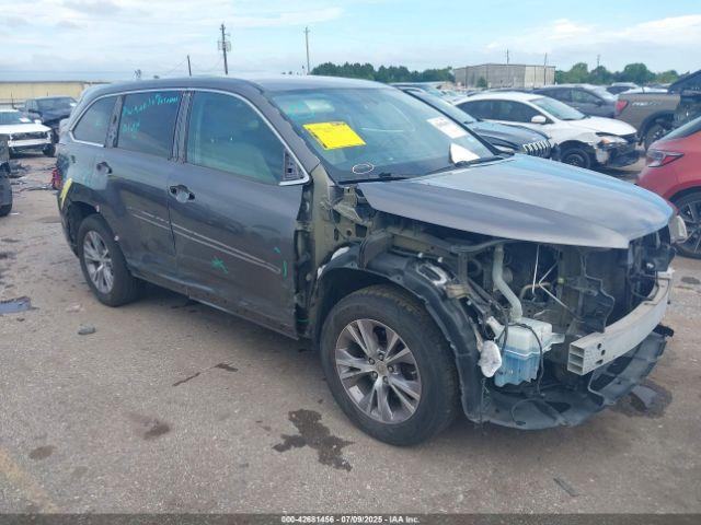  Salvage Toyota Highlander