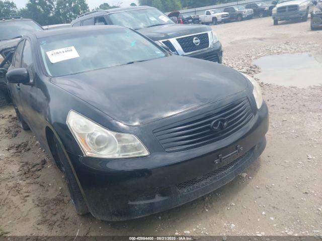  Salvage INFINITI G35