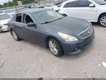  Salvage INFINITI G25x