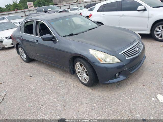  Salvage INFINITI G25x