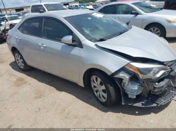  Salvage Toyota Corolla