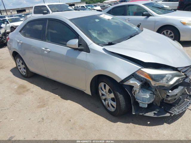  Salvage Toyota Corolla