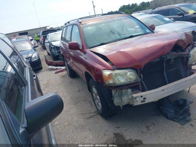  Salvage Toyota Highlander