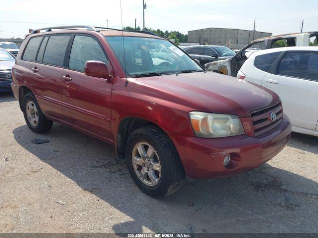  Salvage Toyota Highlander